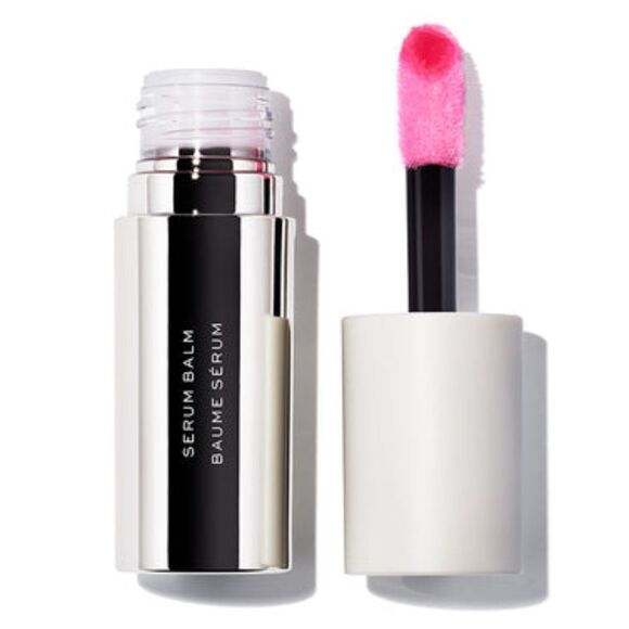 Pink Cerise Lip Plumping Serum Balm by Make Beauty - Picture 3 of 13